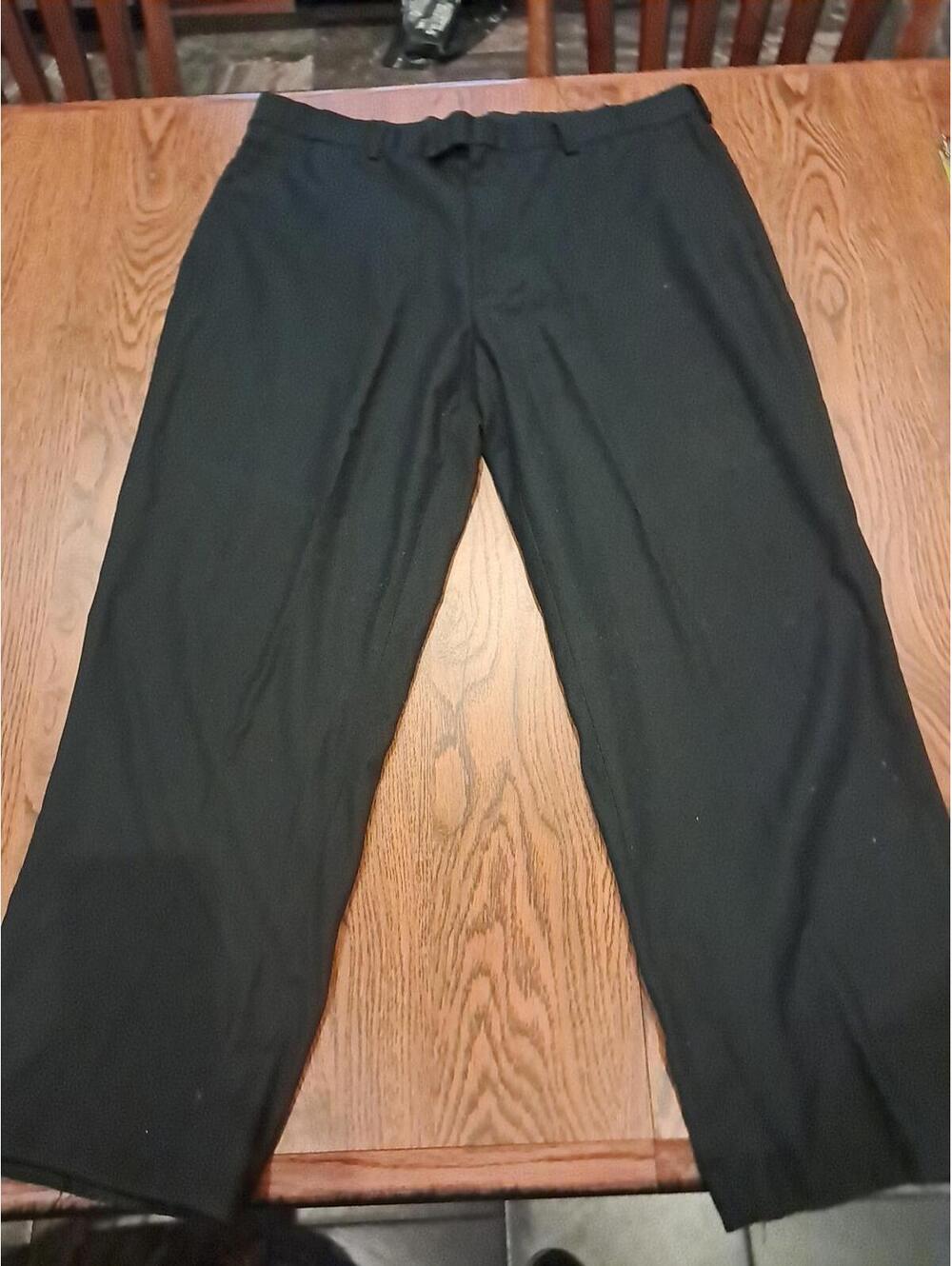 Men's Perry Ellis Portfolio Anywhere Pant,dress 5-Pocket 38x 30 Hemmed To 26